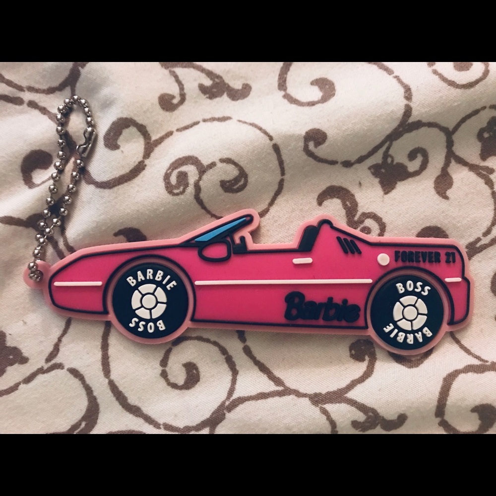 NWOT Barbie keychain